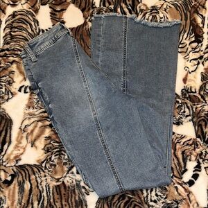 Sincerely Jules Flare Jeans in Classic Blue
